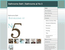 Tablet Screenshot of bathbathrooms.com